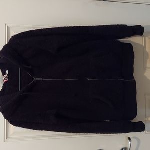 Roxy zip up fur hoodie
